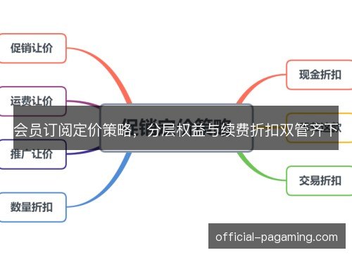 会员订阅定价策略，分层权益与续费折扣双管齐下